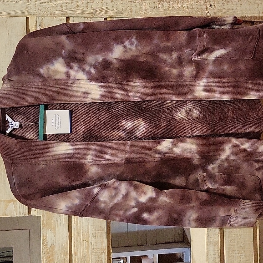 NWT JoyLab tie dye cardigan